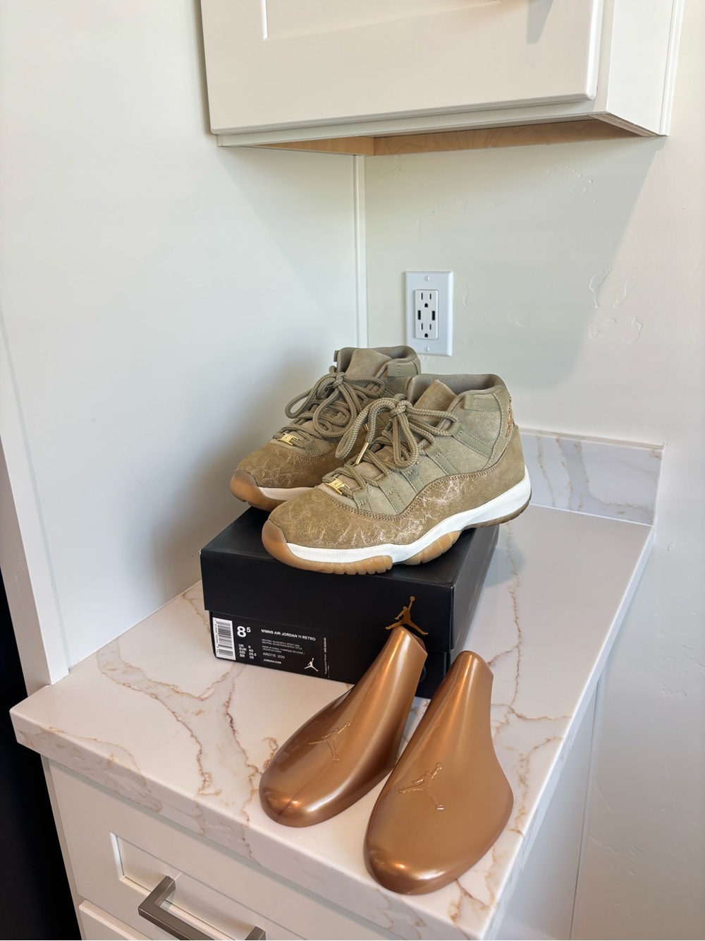 Women’s Air Jordan 11 Retro Olive Lux